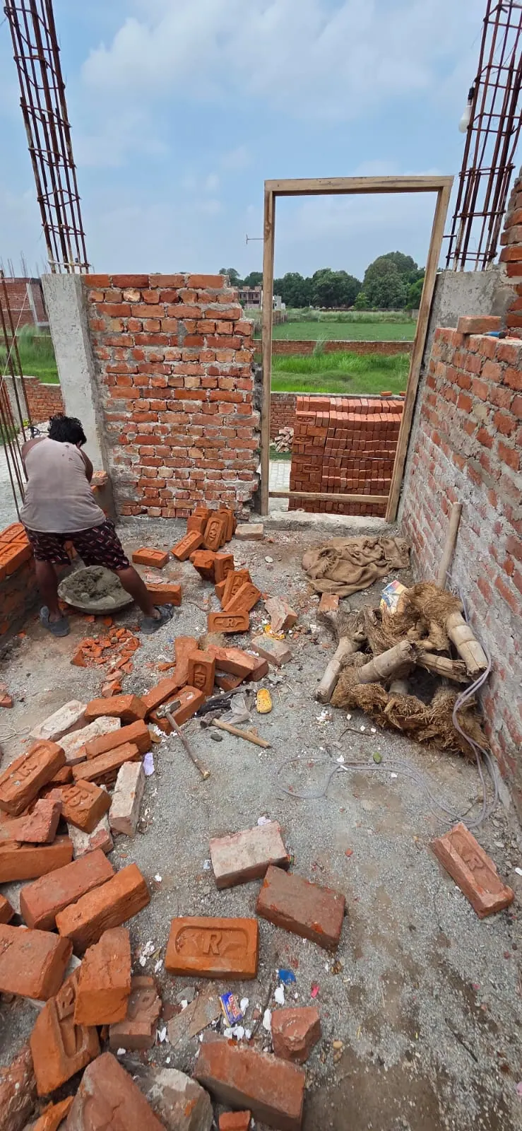 Project 1 — Brickwork & wall construction (construction progress)