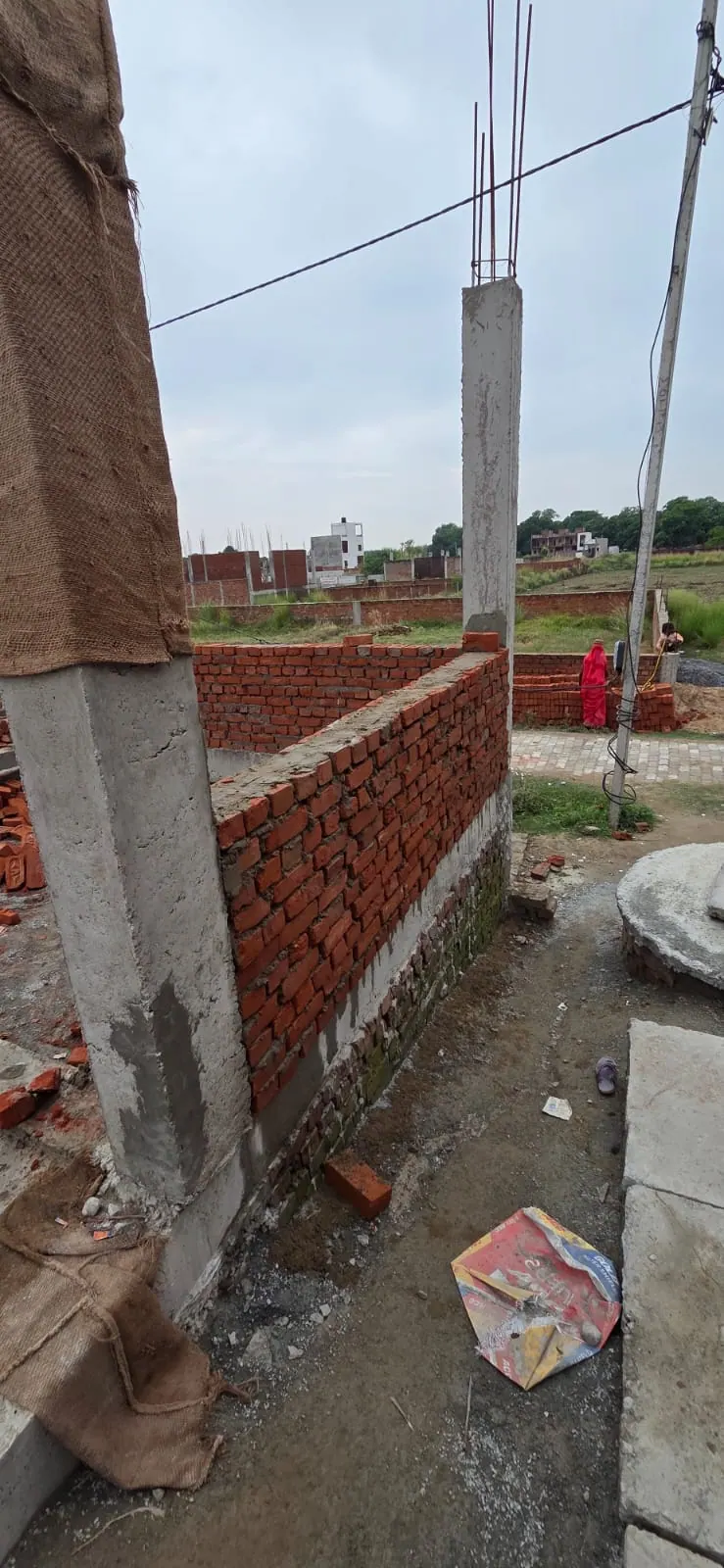 Project 1 — Brickwork & wall construction (construction progress)
